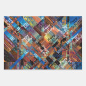 Metro van Caïro - Gefeliciteerd met je verjaardag Inpakpapier Vel (Voorkant 2)