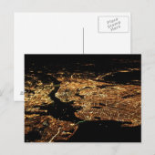 Metro van New York LuchtBriefkaart Briefkaart (Voorkant / Achterkant)