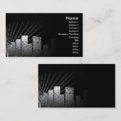 MetroBlack Visitekaartje (Voorkant / Achterkant)