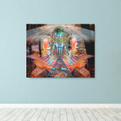 MetroForest omwikkeld doek Canvas Afdruk (Insitu (Houten vloer))