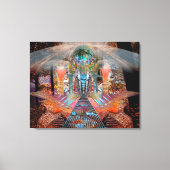 MetroForest omwikkeld doek Canvas Afdruk (Voorkant)