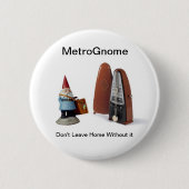 MetroGnome (Button) Ronde Button 5,7 Cm (Voorkant)