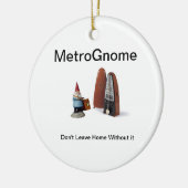 MetroGnome Keramisch Ornament (Links)