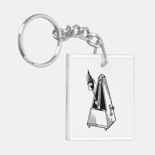 Metrognome Musical Sleutelhanger (Voorkant Links)