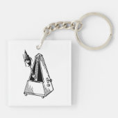 Metrognome Musical Sleutelhanger (Achterkant)