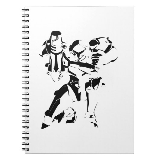 Metroid Dread 2021 Samus-ontwerp Notitieboek (Voorkant)