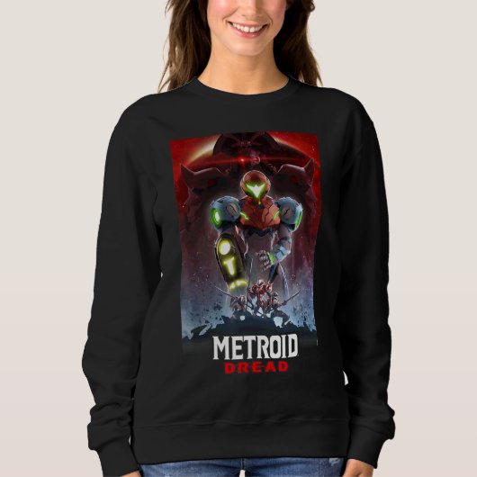 Metroid Dread Galactic Group Gaming Poster Trui (Voorkant)