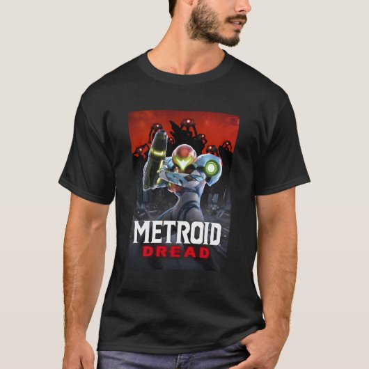 Metroid Dread Samus Omsingeld T-shirt (Voorkant)