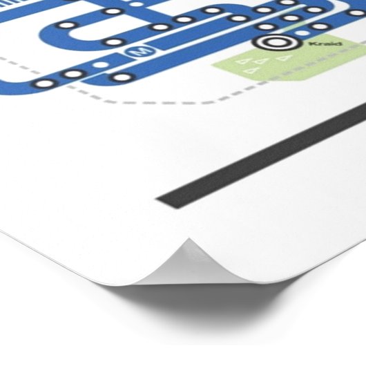 Metroid Metro NES-kaarten Poster (Hoek)