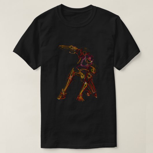 Metroid Neon T-shirt (Design voorkant)