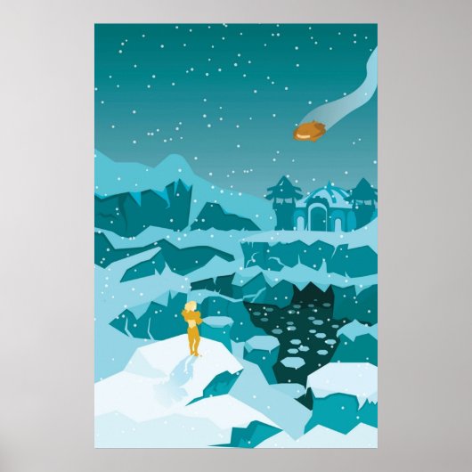 Metroid Prime Phendrana Drifts Poster (Voorkant)