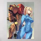 Metroid Samus Aran Poster (Voorkant)