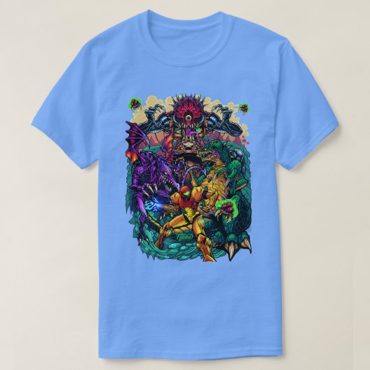 Metroid Tribute TShirt (Design voorkant)