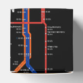 metrokaart NY-City Bedankdoosjes (Bovenkant)