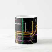 metrokaart NY-City Koffiemok (Center)