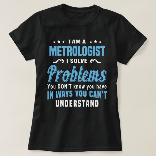 Metroloog T-shirt (Design voorkant)