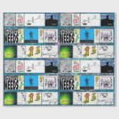 Metroompapier Cadeaupapier (Vlak)