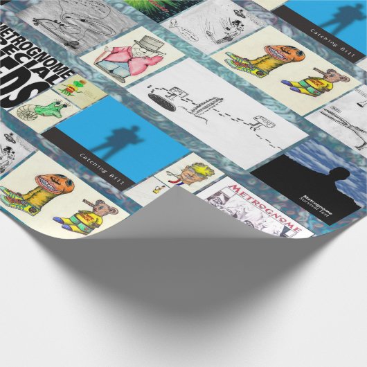 Metroompapier Cadeaupapier (Hoek)