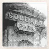 metropark glazen onderzetter (Voorkant)