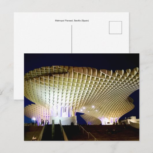 Metropol Parasol, Sevilla Briefkaart (Voorkant / Achterkant)