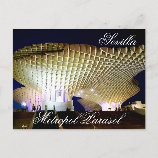 Metropol Parasol, Sevilla Briefkaart (Voorkant)