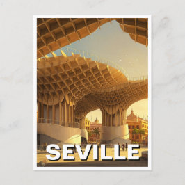 Metropol Parasol Sevilla Spanje Reizen Briefkaart