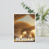 Metropol Parasol Sevilla Spanje Reizen Briefkaart (Staand voorkant)
