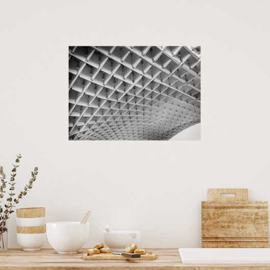 Metropol Parasol Seville Poster (Keuken)