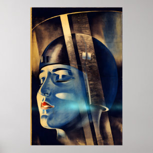 Metropolis920s Vintage Stijl Science-Fiction Film Poster