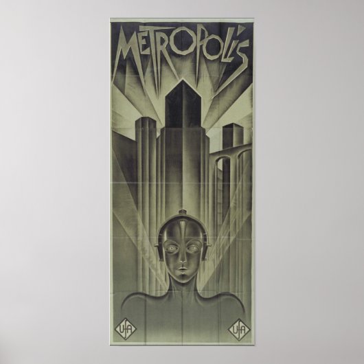 Metropolis 1927 film poster (Voorkant)