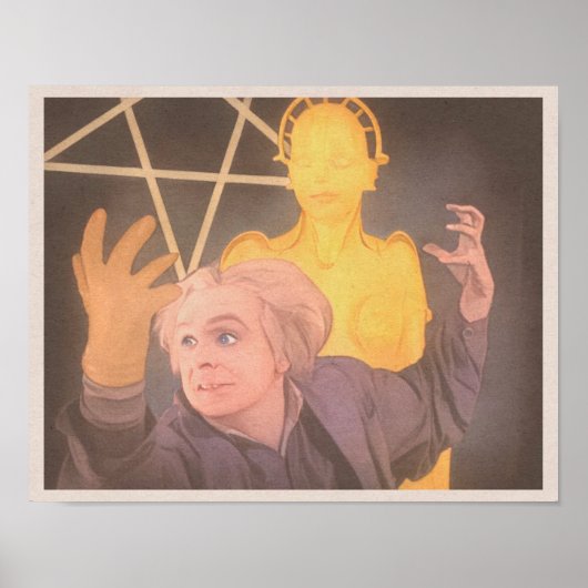 Metropolis (1927) - Openbaring van de uitvinder Poster (Voorkant)