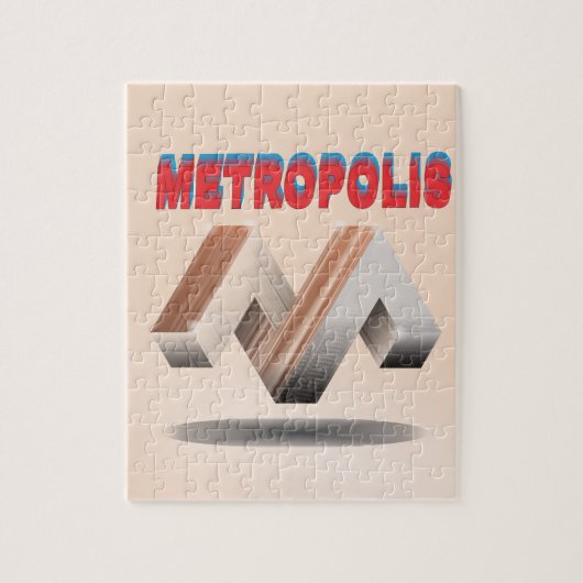 metropolis 1 legpuzzel (Verticaal)