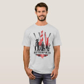 Metropolis Art Deco T-shirt (Voorkant volledig)