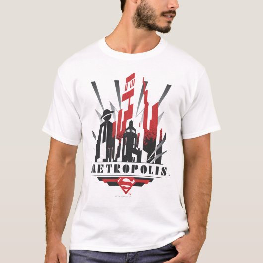 Metropolis Art Deco T-shirt (Voorkant)