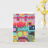 Metropolis Blank Note Kaart (Gele Bloem)