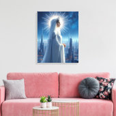 Metropolis Canvas Afdruk (Insitu (Woonkamer))
