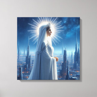 Metropolis Canvas Afdruk