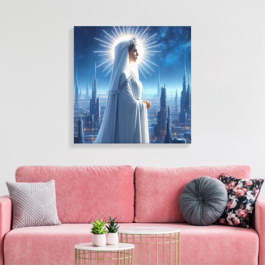 Metropolis Canvas Afdruk (Insitu (Woonkamer))