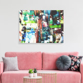 Metropolis Canvas Afdruk (Insitu (Woonkamer))