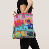 Metropolis Canvas tas (Dichtbij)
