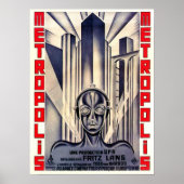METROPOLIS Classic Movie Poster van Fritz Lang 192 (Voorkant)