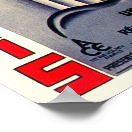 METROPOLIS Classic Movie Poster van Fritz Lang 192 (Hoek)