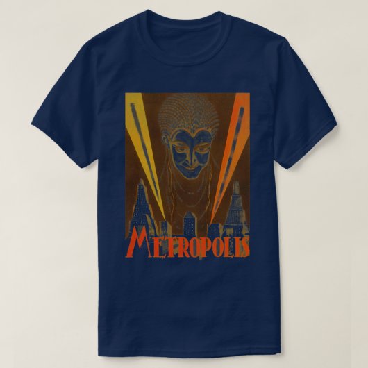 Metropolis Cultfilm T-shirt (Design voorkant)