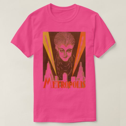 Metropolis Cultfilm T-shirt (Design voorkant)