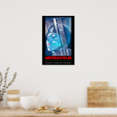 METROPOLIS Ein Film Von Fritz Lang Old German Film Poster (Keuken)