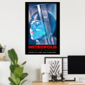 METROPOLIS Ein Film Von Fritz Lang  Sci Fi Poster (Thuiskantoor)