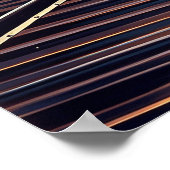 Metropolis Express | Art Deco New York Trein Poster (Hoek)