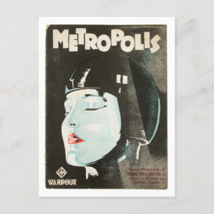 Metropolis  Film Poster Briefkaart