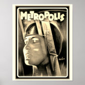 "Metropolis" film uit 1927 Poster (Voorkant)