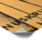 Metropolis Fritz Lang film Poster (Hoek)